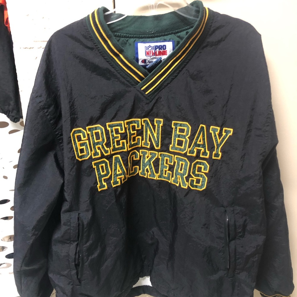 Vintage Green Bay Packers Windbreaker